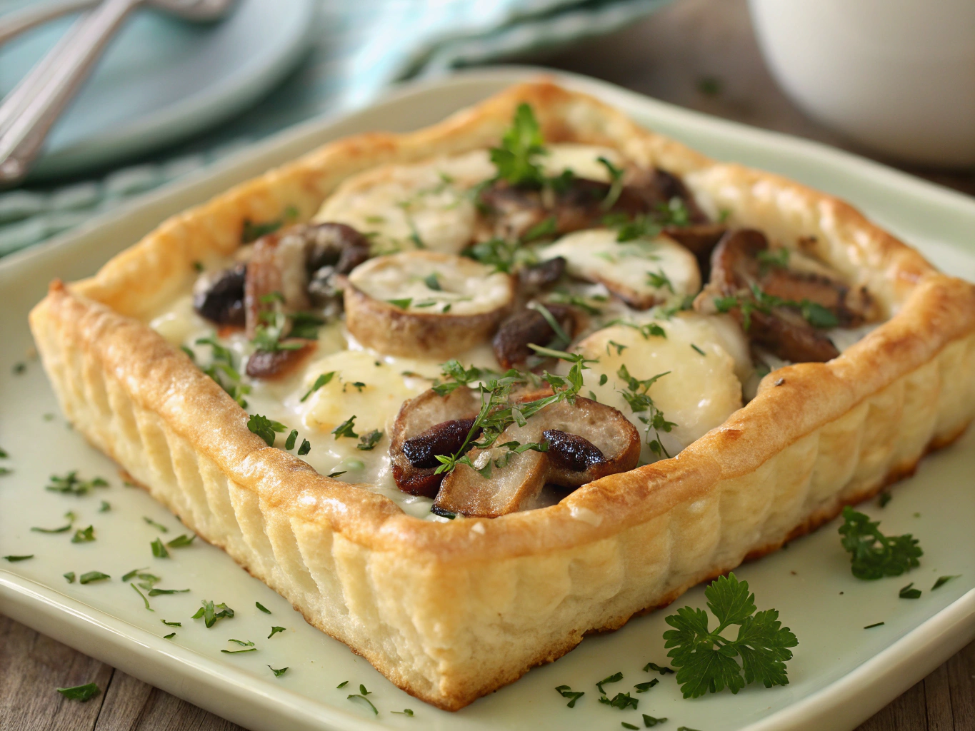 Wild Mushroom Tart