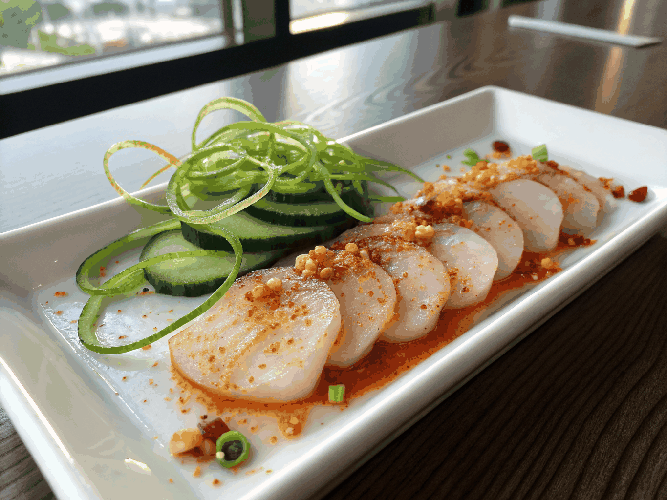 Seared Scallop Crudo