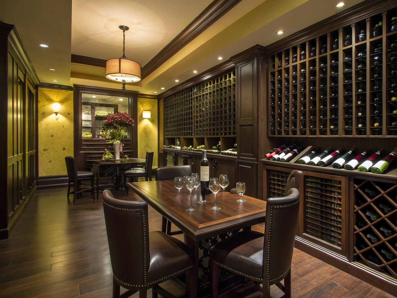 Thoughtfully selected wine list for fine dining